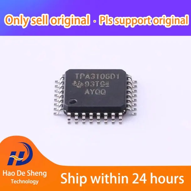 10PCS/LOT TPA3106D1VFPR  TPA3106D1  QFP32  New Original in Stock