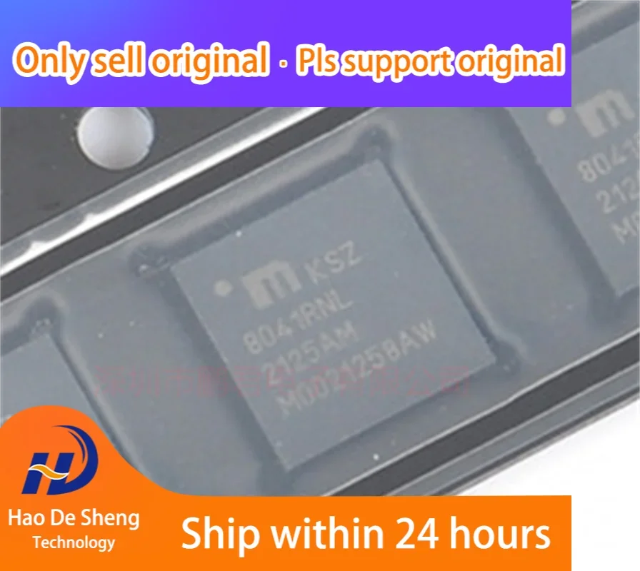 10PCS/LOT KSZ8041RNL-TR KSZ8041RNL QFN32 New original in stock
