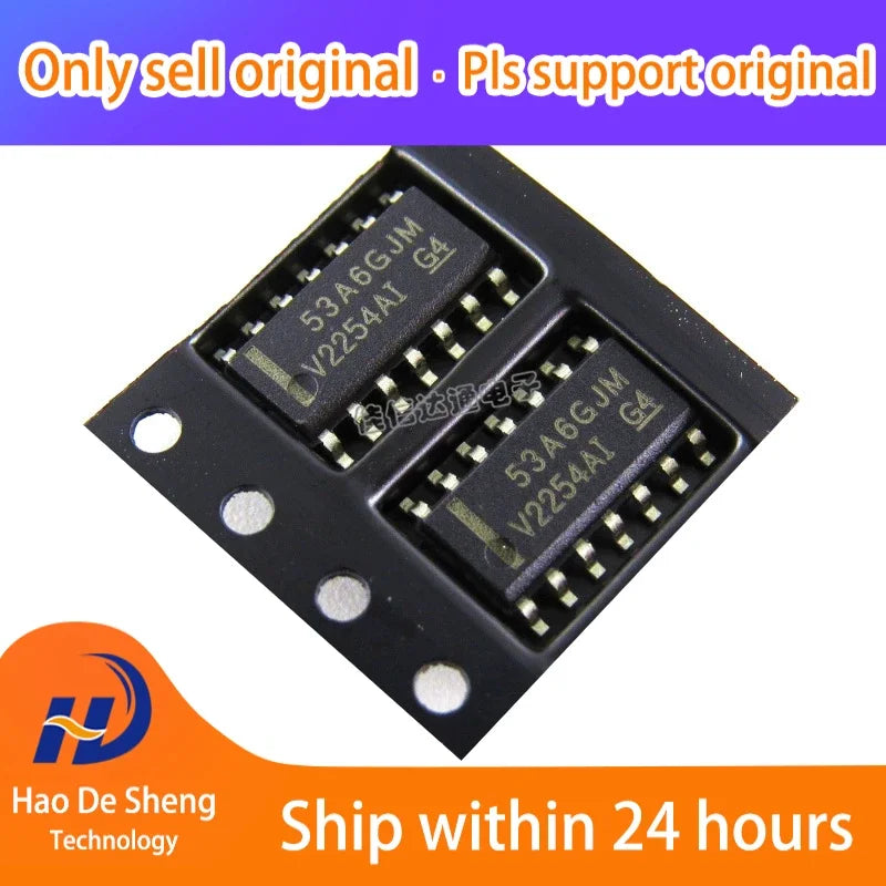 10PCS/LOT TLV2254AIDR SOP-14 New Original In Stock
