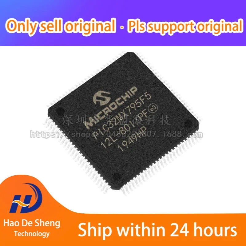 1 шт./лот PIC32MX795F512L-80I/PF PIC32MX795F TQFP-100 новый оригинальный в наличии, поставки электронных компонентов 