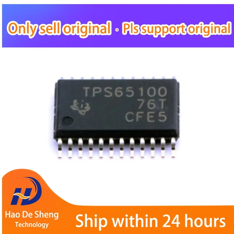 10 шт./лот TPS65100QPWPRQ1 24-HTSSOP TPS65100 новый оригинальный в наличии 