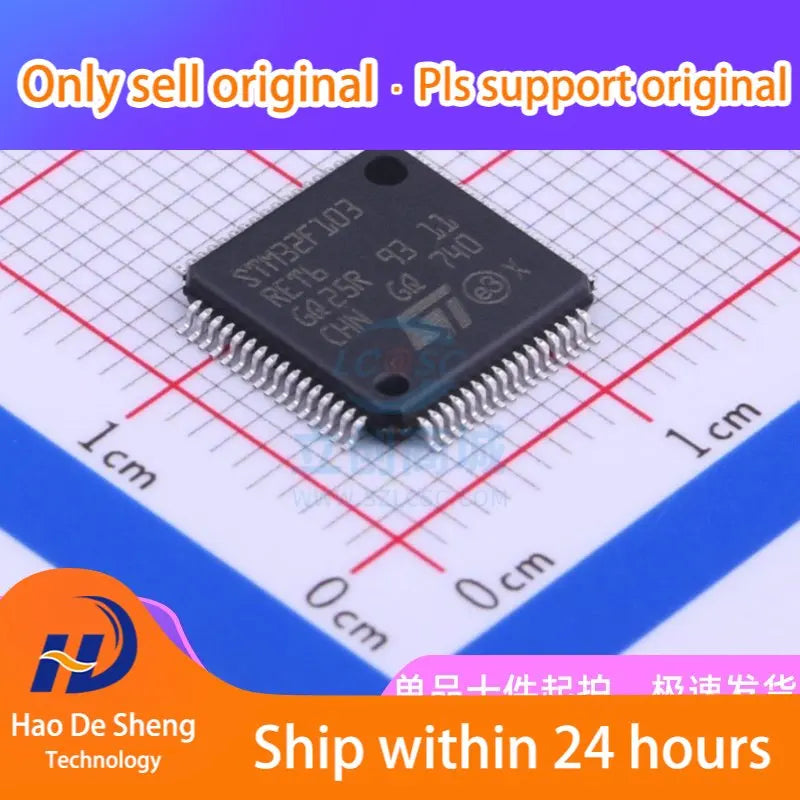 10PCS/LOT STM32F103RET6 LQFP-64 New Original In Stock