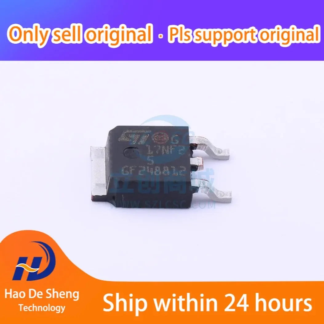 10PCS/LOT STD17NF25 DPAK New Original in Stock