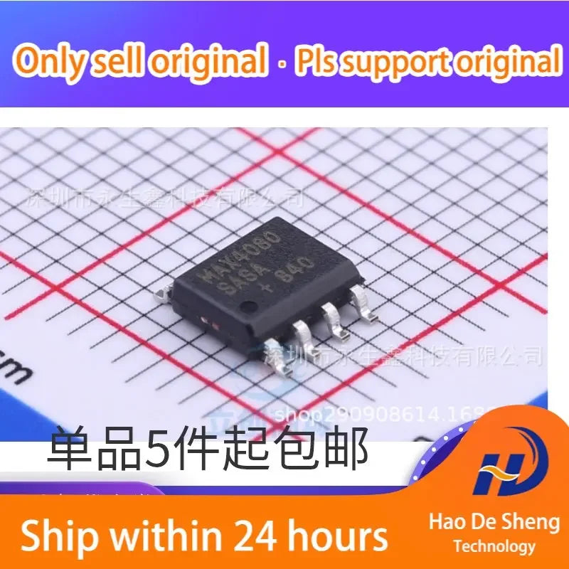 10PCS/LOT MAX4080SASA-T MAX4080SASA  Current Sense Amplifier SOP-8 New Original In Stock