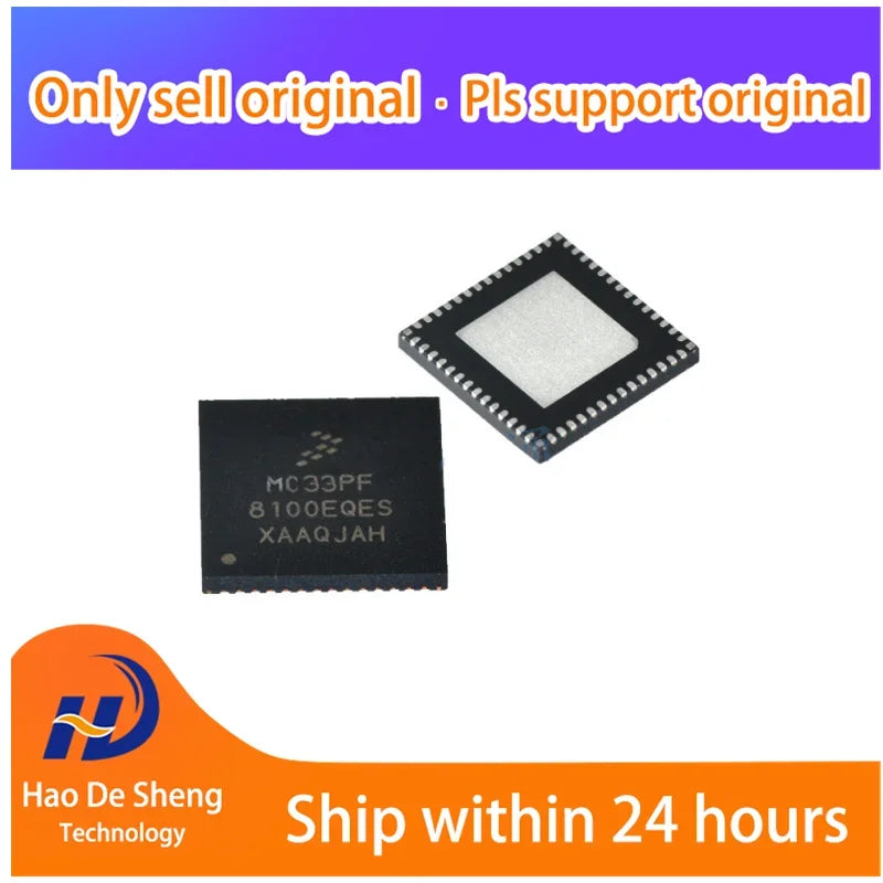 1 шт MC33PF8100EQES QFN56 новый оригинальный в наличии 