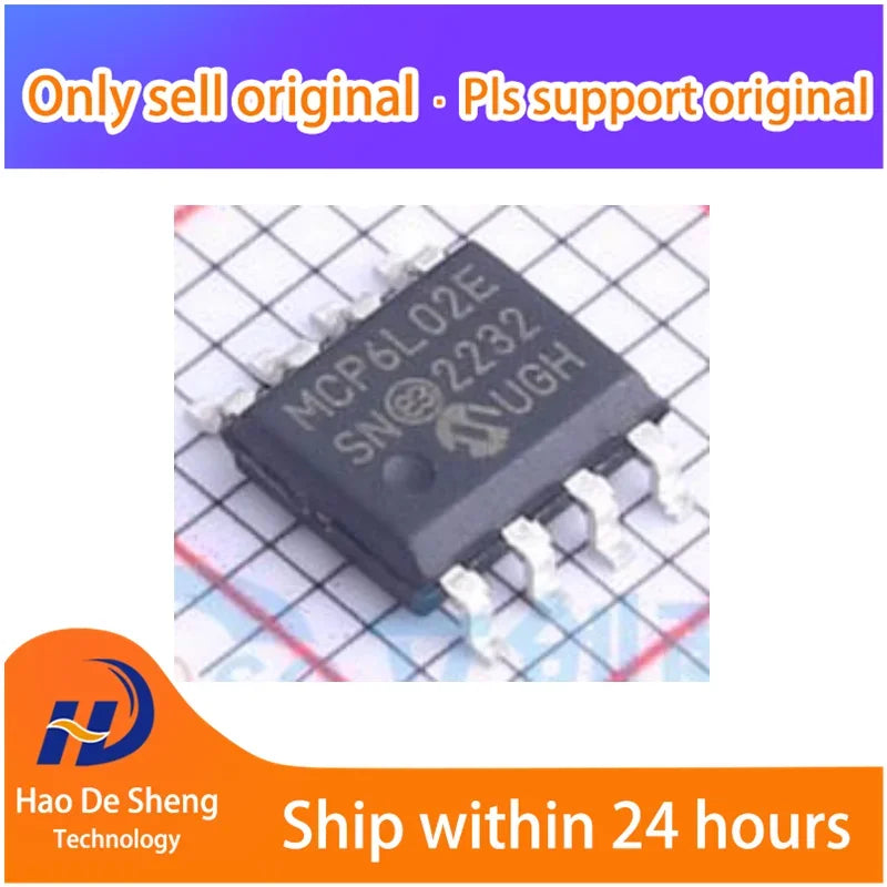 10PCS/LOT MCP6L02T-E/SN  MCP6L02T-E  SOP-8  New Original In Stock