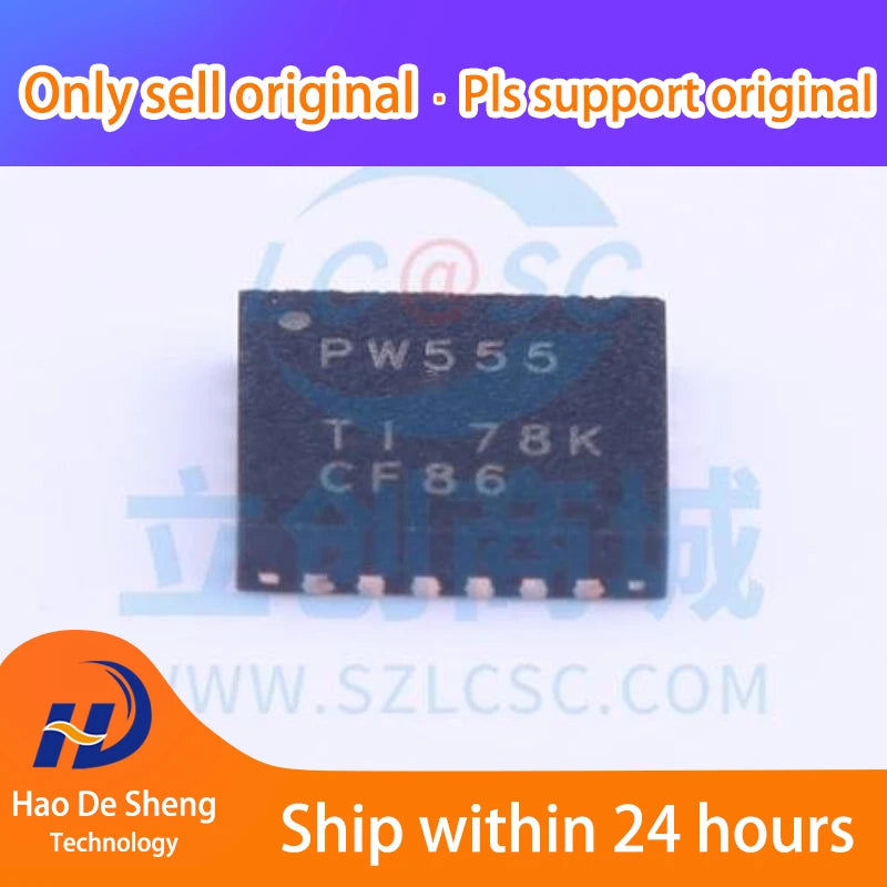 10 шт./лот TCA9555RTWR логотип PW555 WQFN-24 новый оригинальный в наличии 
