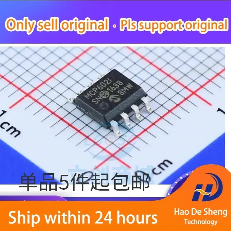 10PCS/LOT MCP602-I/SN SOP8 MCP602T-I/SN Integrated Circuit IC New Original In Stock