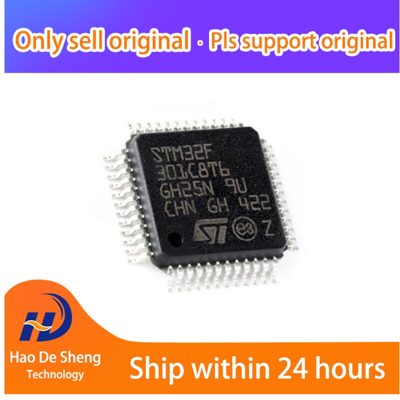 10PCS/LOT STM32F301C8T6  ARM LQFP48  New Original in Stock