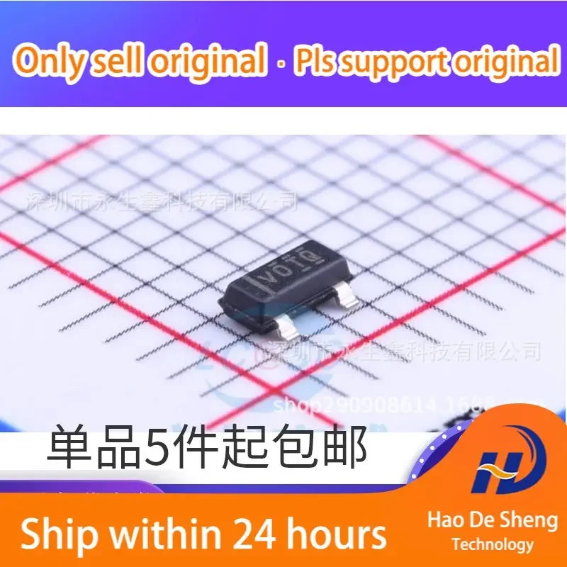 10PCS/LOT TLV803SDBZR SOT-23 Logo VOTQ Monitoring Circuit IC New Original In Stock