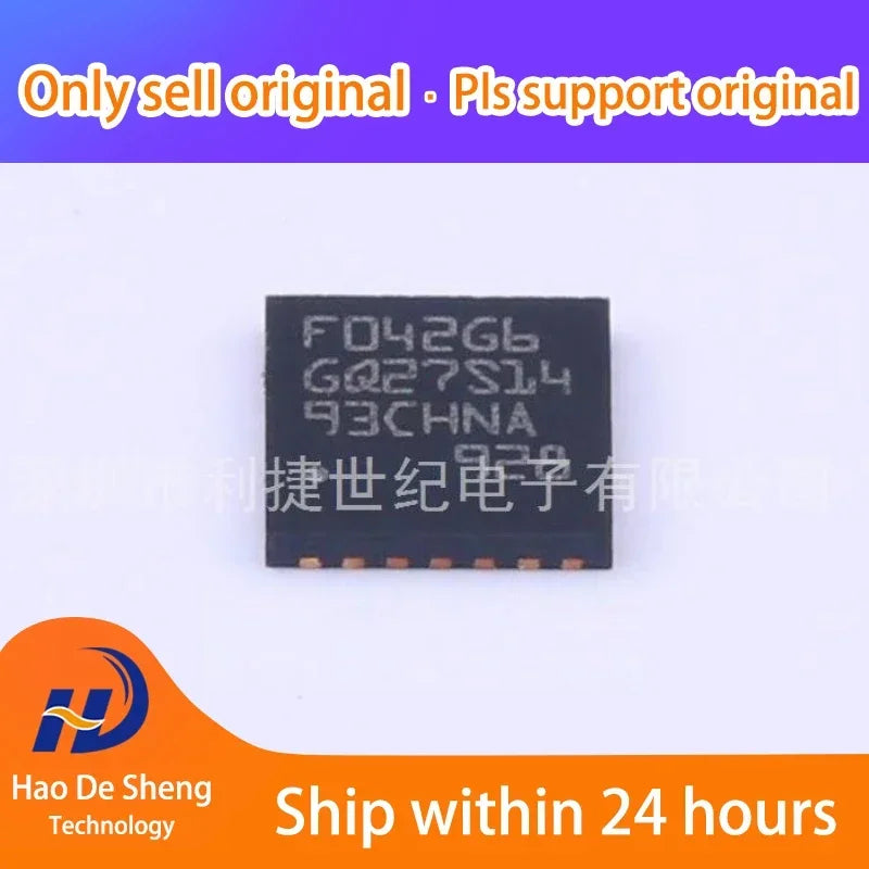 10PCS/LOT STM32F042G6U6  STM32F042G6U6TR  28-UFQFPN  New Original In Stock