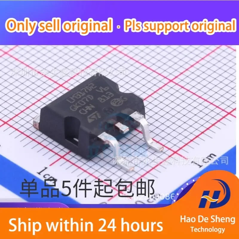 10 шт./лот L7805CD2T-TR L7805CD2T +5,0 В TO-D2PAK новый оригинальный в наличии 