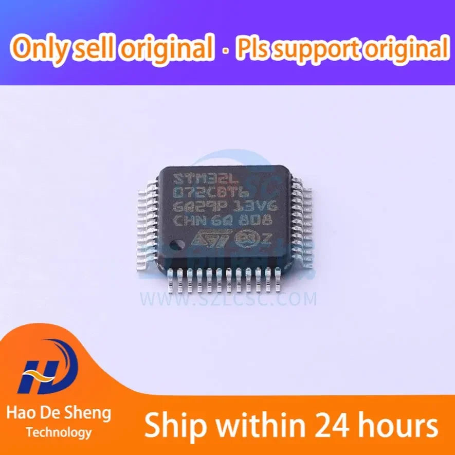 10PCS/LOT  STM32L072CBT6 LQFP-48 New Original In Stock