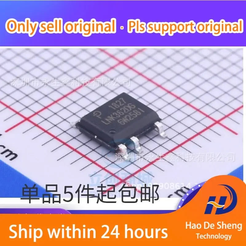 10PCS/LOT LNK362DG  SOP-7 Power Drive Management IC New Original In Stock