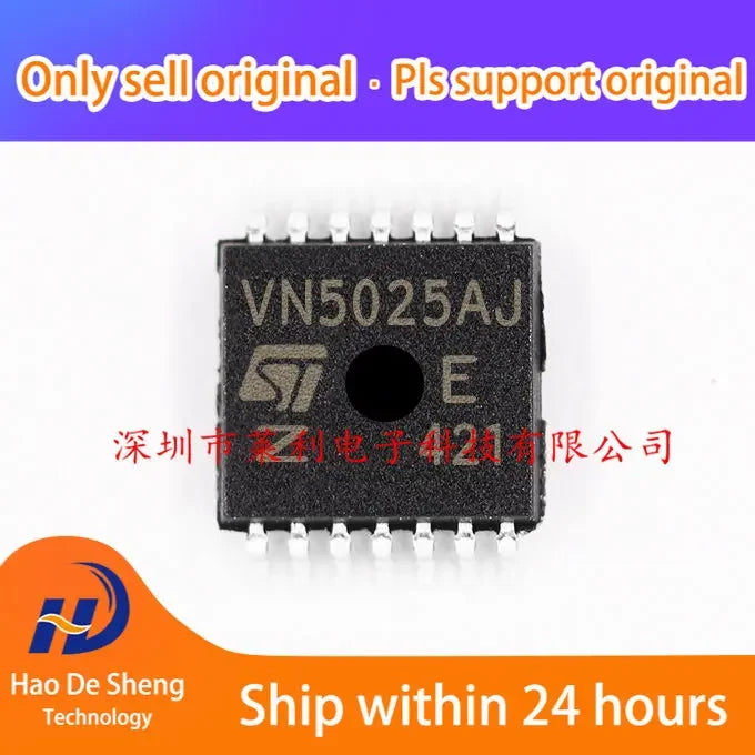 10 шт./лот VN5025AJTR-E HSSOP-12 Логотип VN5025AJ Новый оригинальный В наличии 