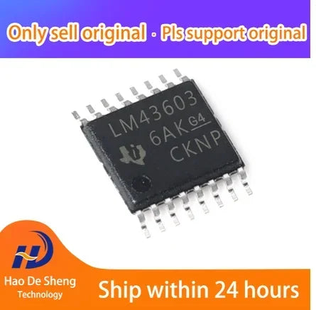 10PCS/LOT LM43603PWPR LM43603 HTSSOP-16  New Original In Stock, electronic components supplies