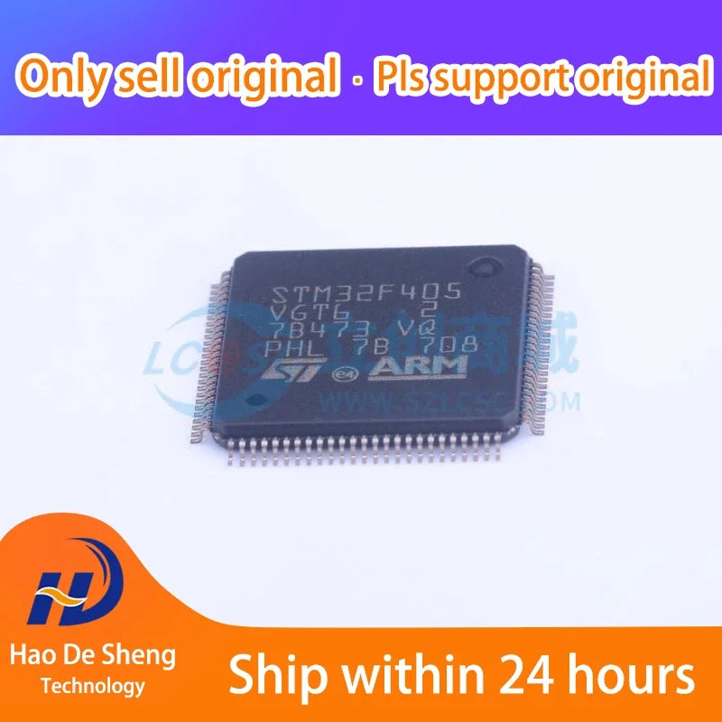 10PCS/LOT STM32F405VGT6 LQFP100 ST New Original In Stock