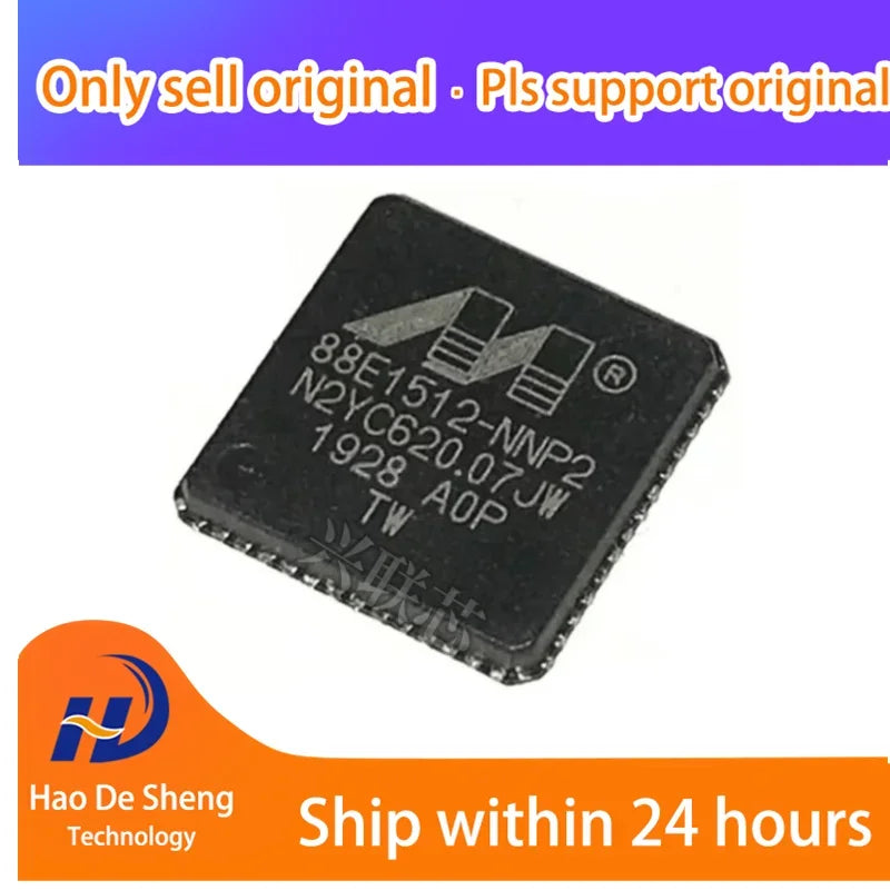 1 шт 88E1512-NNP2 QFN56 новый оригинальный в наличии 
