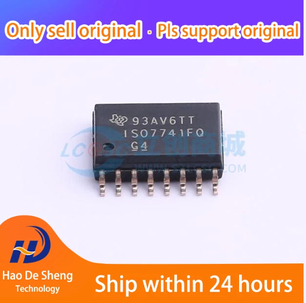 10PCS/LOT ISO7741FQDWRQ1 WSOP16 ISO7741FQNew Original In Stock