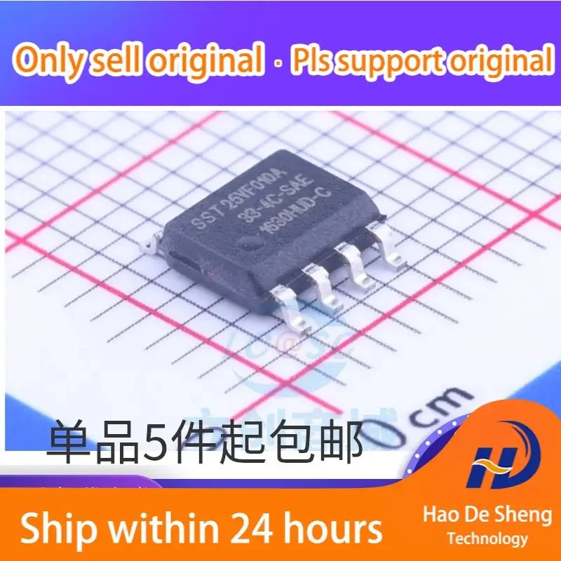 10PCS/LOT SST25VF010A SST25VF010A-33-4C-SAE FLASH Memory New Original In Stock