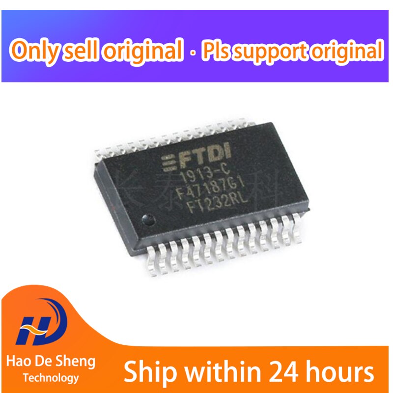 10PCS/LOT FT232RL FT232 SSOP28 New Original In Stock