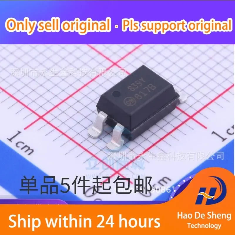 10PCS/LOT FOD817ASD FOD817BSD Logo 817B 817 Optocouplers IC SOP4 New Original In Stock