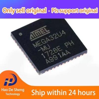 10PCS/LOT ATMEGA32U4-MU QFN-44 16MHZNew Original In Stock, electronic components supplies