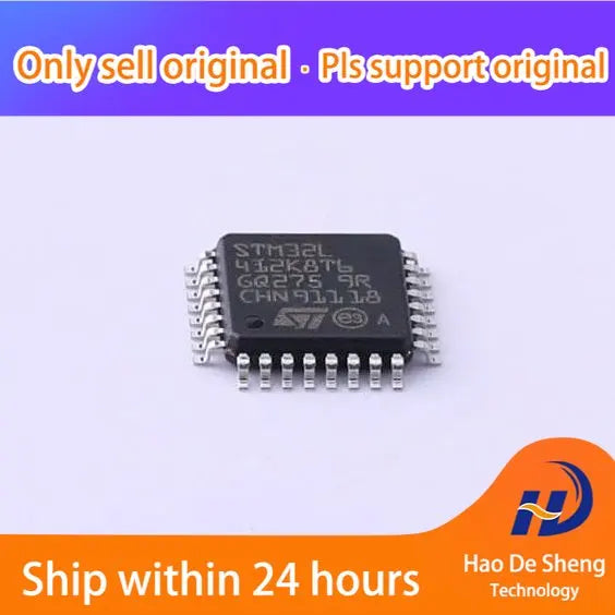 10PCS/LOT STM32L412K8T6 32L412K8T6 STM32L412K8T6TR LQFP-32 New Original In Stock