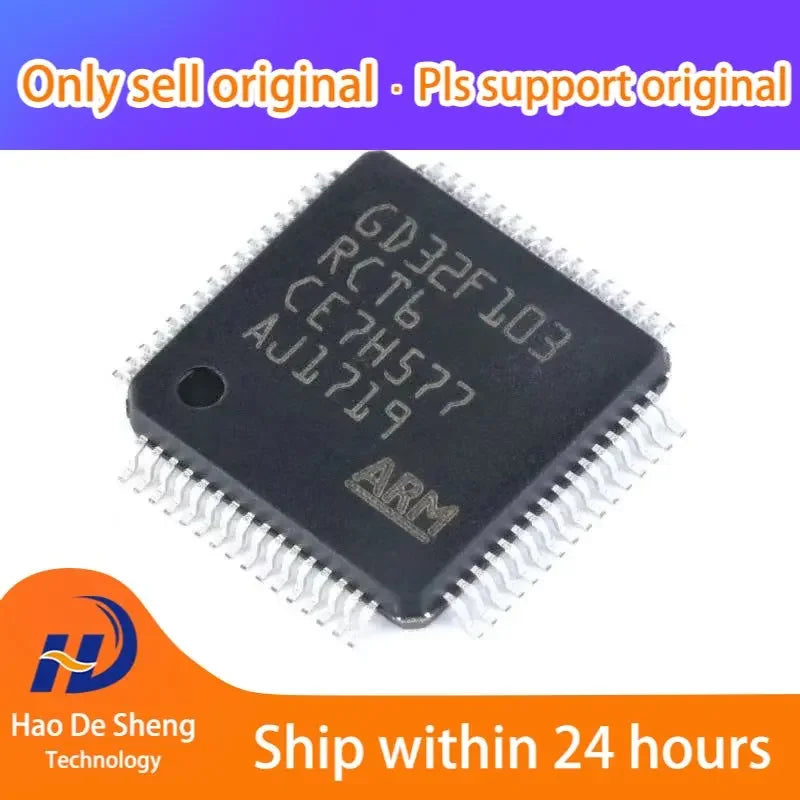 10pcs/LOT GD32F103RCT6 LQFP-64 New Original In Stock
