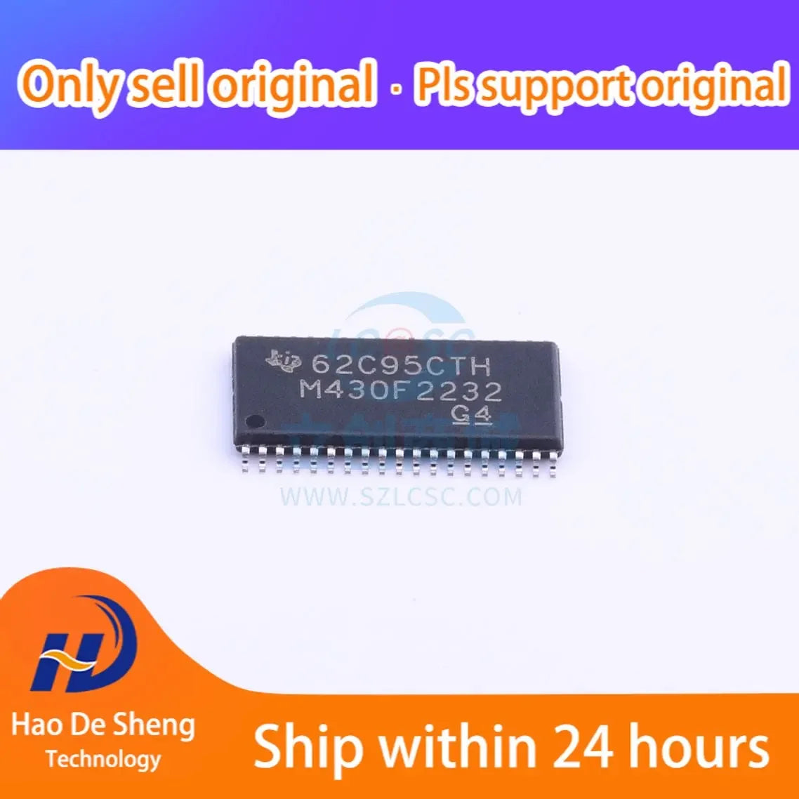 10PCS/LOT MSP430F2232IDAR 430F2232 TSSOP-38 New Original In Stock