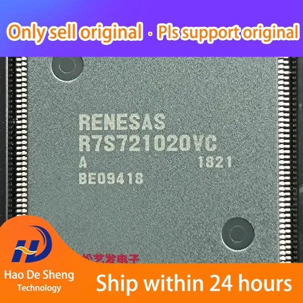1PCS R7S721000VCFP  MUC ARM-A9   Logo R7S721000  QFP256  new original in stock