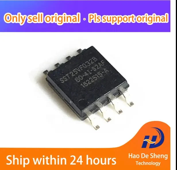 10PCS/LOT SST25VF032B-80-4I-S2AF SOP-8 FLASH Memory IC New Original In Stock