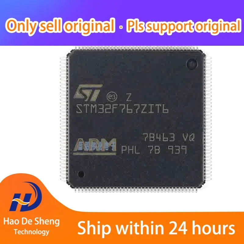 1 шт STM32F767ZIT6 STM32F767 ZIT6 LQFP-144 новый оригинальный в наличии 