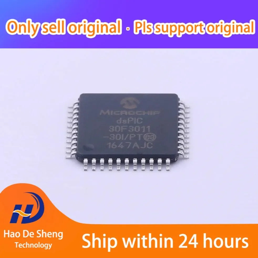 10PCS/LOT DSPIC30F3011-30I/PT TQFP44 New Original In Stock, electronic components supplies