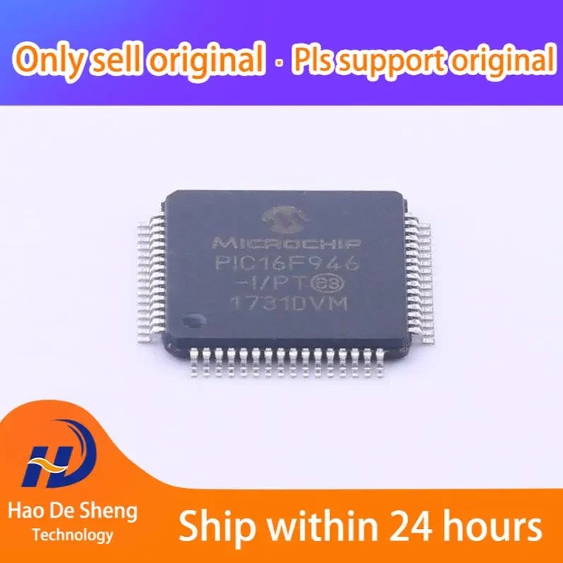 10PCS/LOT PIC16F946-I/PT PIC16F946-I TQFP64  New Original in Stock
