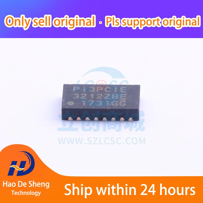 10PCS/LOT PI3PCIE3212ZBEX TQFN-20 New Original In Stock