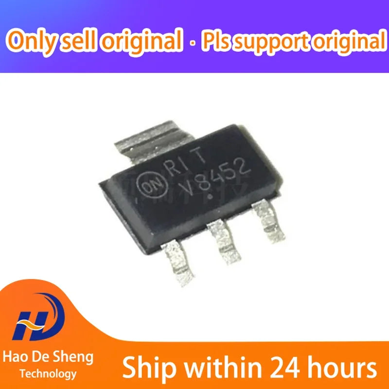10PCS/LOT NCV8452STT1G NCV8452 Logo V8452 SOT223 New Original in Stock