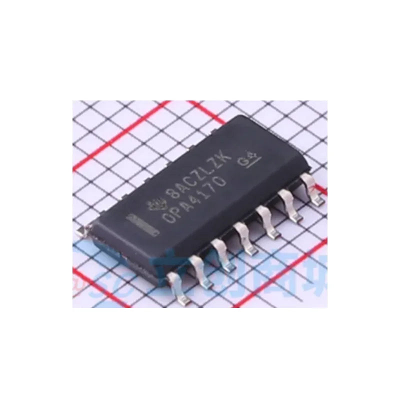 1PCS7 OPA4170 OPA4170AIDR SOP14  New Original In Stock