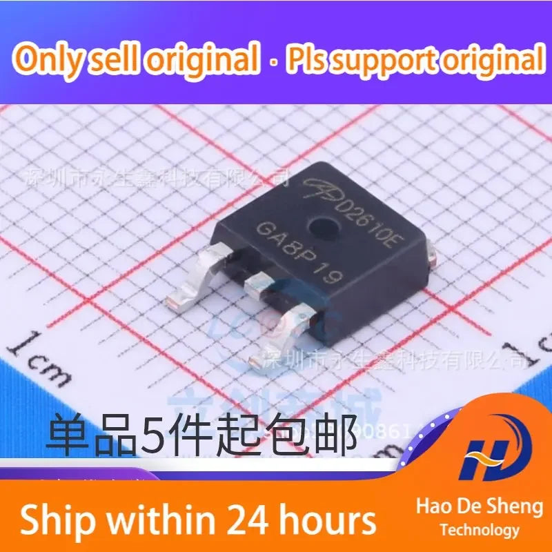 10PCS/LOT AOD2610E TO252  60V 46A  New Original  In Stock
