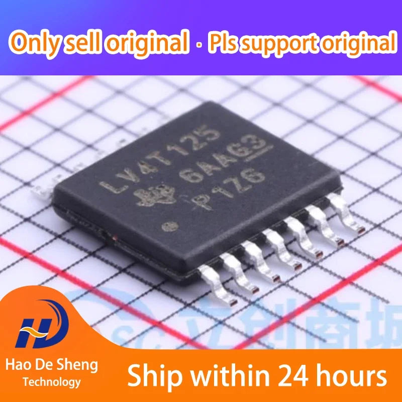 10 шт./лот SN74LV4T125PWR SN74LV4T125 TSSOP-14 новый оригинальный в наличии 