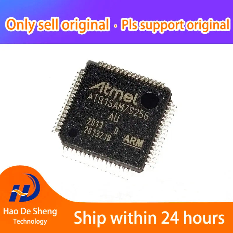 10PCS/LOT AT91SAM7S256D-AU LQFP64 New Original In Stock