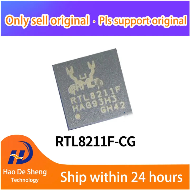 10PCS/LOT  RTL8211F-CG RTL8211F QFN40  New Original In Stock