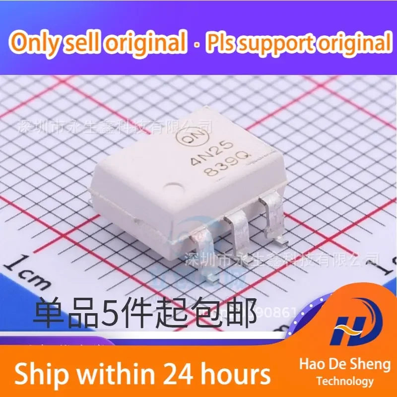 10PCS/LOT 4N25 4N25SR2M SOP-6 New Original In Stock