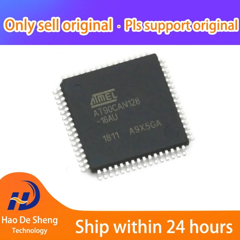 1PCS AT90CAN128-16AU TQFP-64 Новый Оригинал В Наличии 