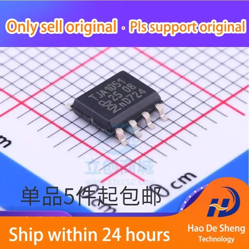 10 шт./лот TJA1051T TJA1051 SOP-8 CAN трансивер IC новый оригинальный в наличии 