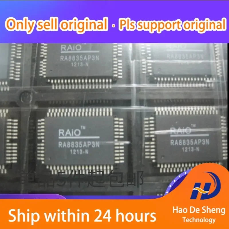 10PCS/LOT RA8835AP3N RA883P3N QFP60 LCD Driver IC New Original In Stock