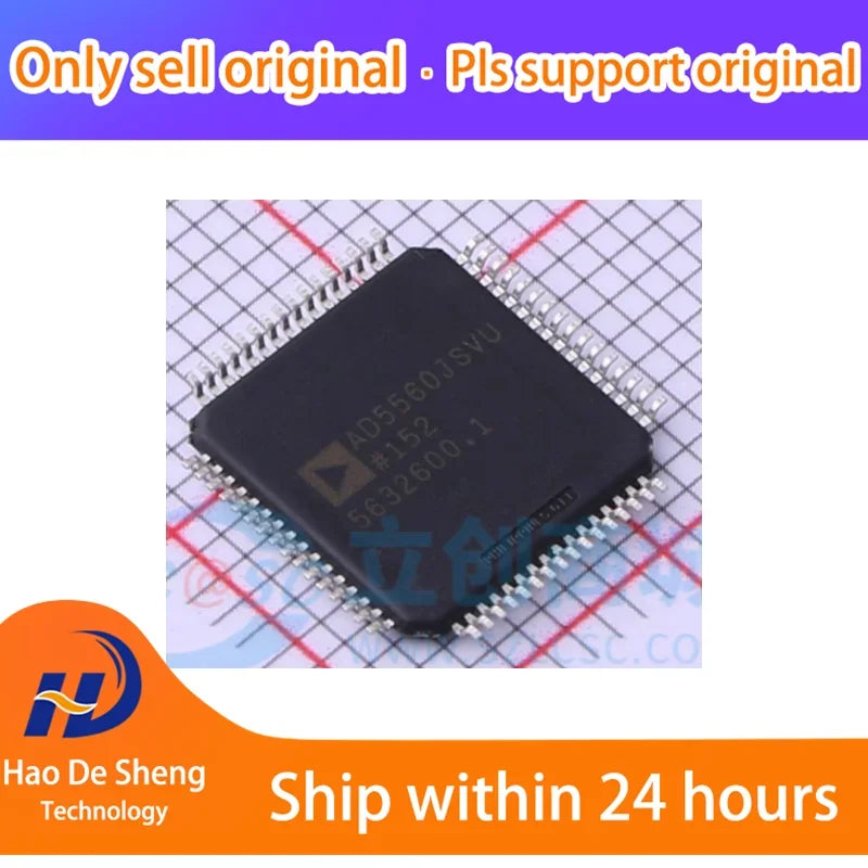 1 шт./лот AD5560JSVUZ AD5560JSVU TQFP-64 новый оригинальный в наличии 