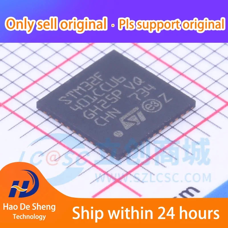 10PCS/LOT STM32F401CCU6 STM32F401 QFPN-48 New Original In Stock, electronic components supplies