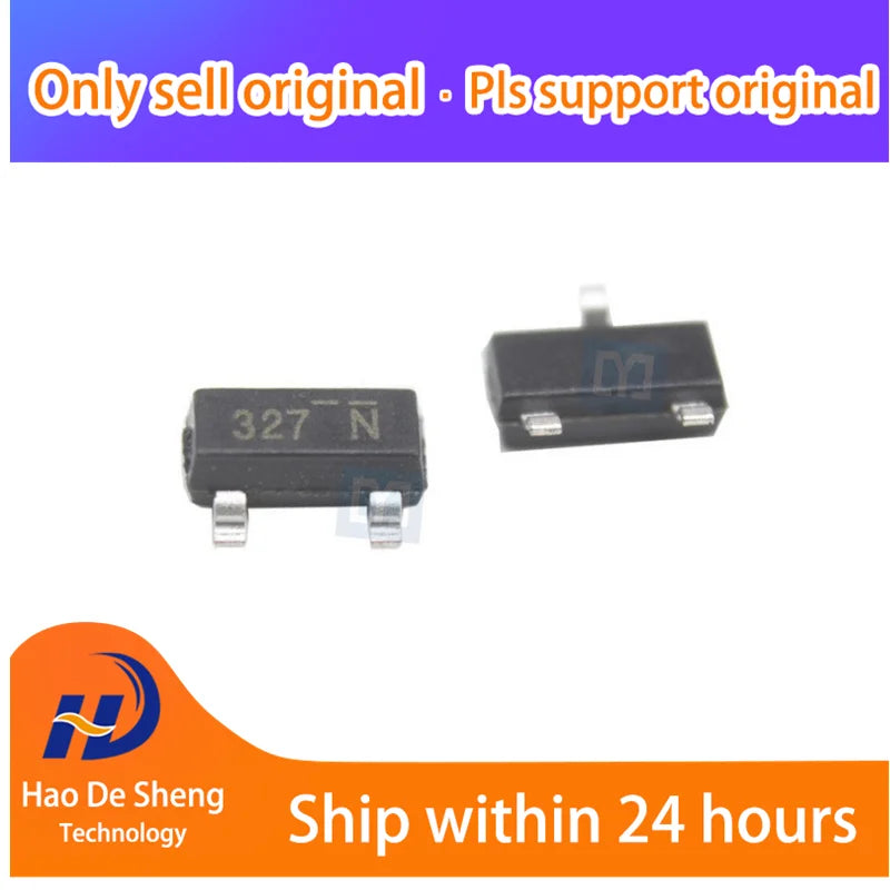 10PCS/LOT FDN327N  FDN327 SOT23-3 New Original in Stock