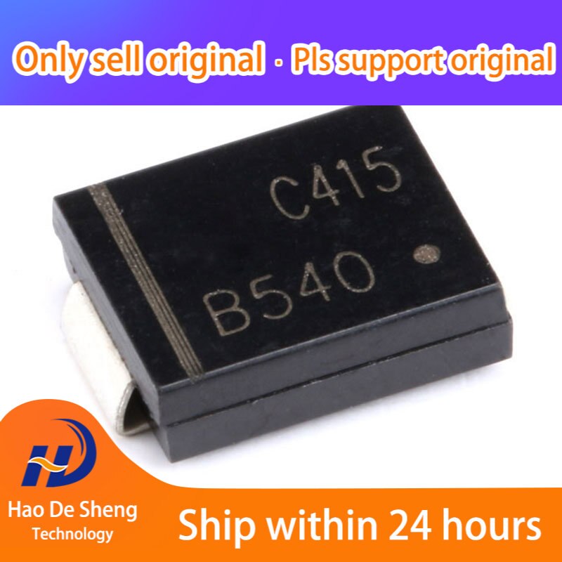10PCS/LOT MBRS540T3G SMC 40V 5A IC DO-214AB New Original In Stock, electronic components supplies